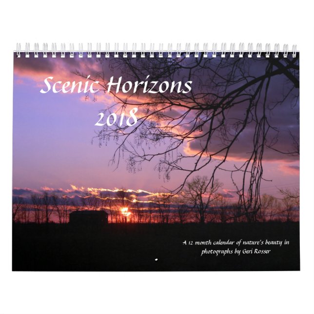 Calendrier pittoresque des horizons 2018 (Protection)