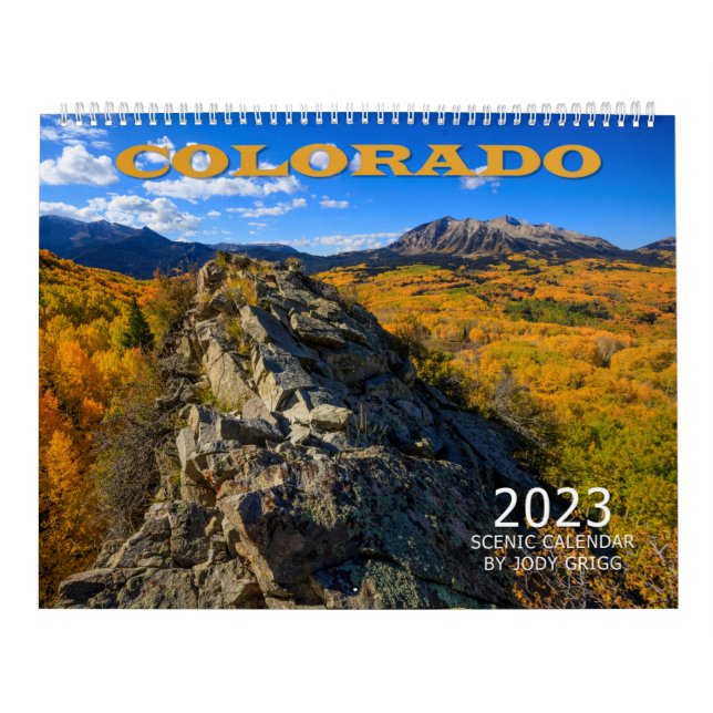 Calendrier Pittoresque du Colorado 2023 (Protection)