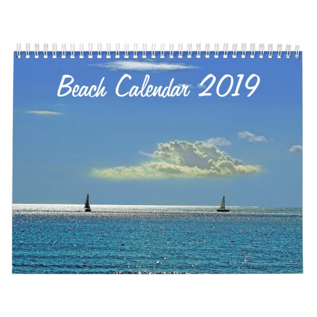 Calendrier Plage 2019 (Protection)