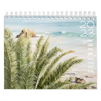 Calendrier plage - Calendrier grand