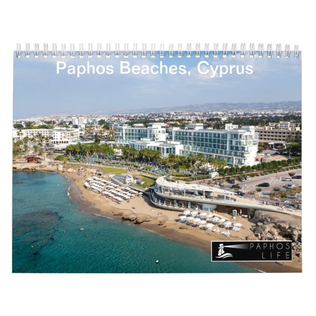 Calendrier Plages, Paphos Chypre par PaphosLife (Protection)