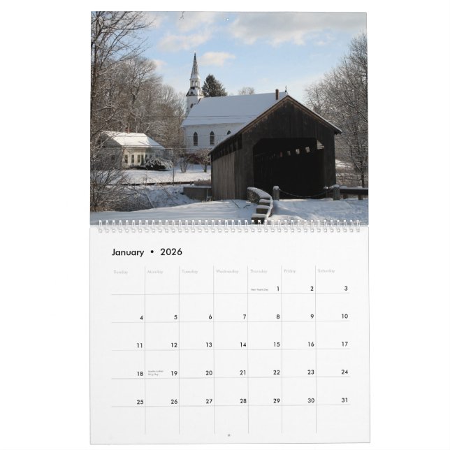 Calendrier Plus de favoris de la Nouvelle Angleterre ! 2015 (Jan 2026)