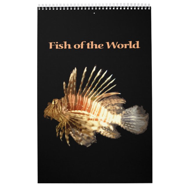 Calendrier Poisson du monde (Protection)