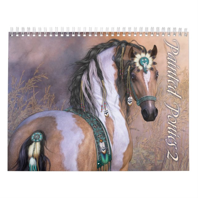 Calendrier Ponies peintes 2 (Protection)