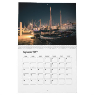 Calendrier Port Townsend, WA Photographie de nuit