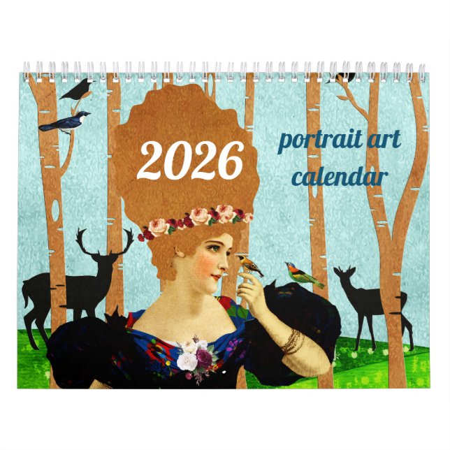 Calendrier portrait art calendar (Protection)