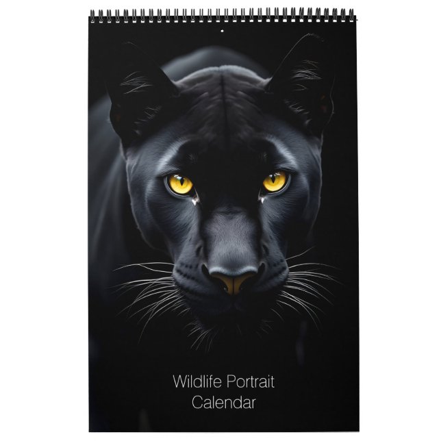 Calendrier Portrait de la faune (Protection)