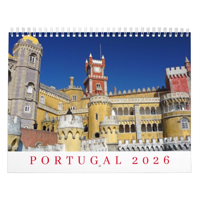 Calendrier Portugal 2026 calendar (Protection)