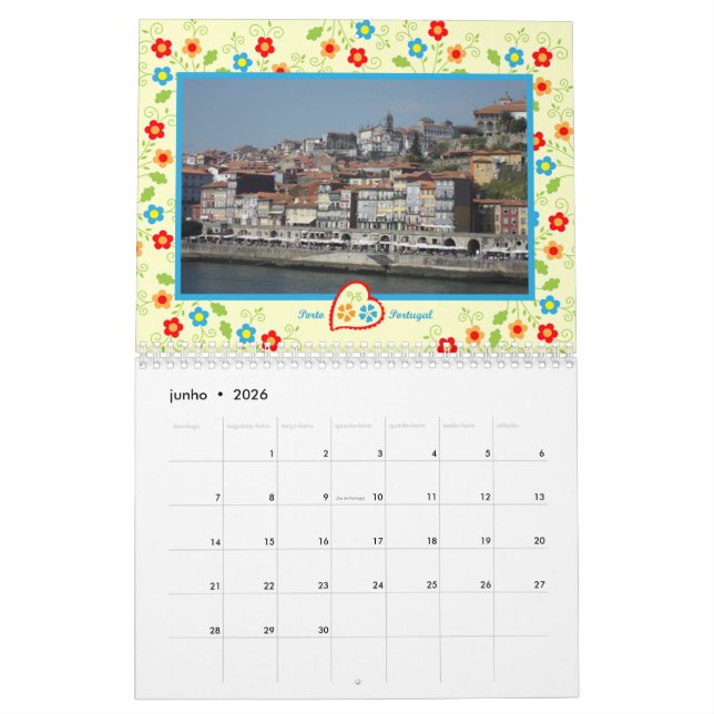 Calendrier Portugal en Photos (Jun 2026)