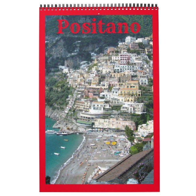 Calendrier Positano - Italie - Europe - (Protection)