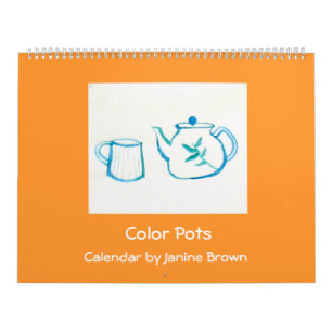 Calendrier Pots de couleurs