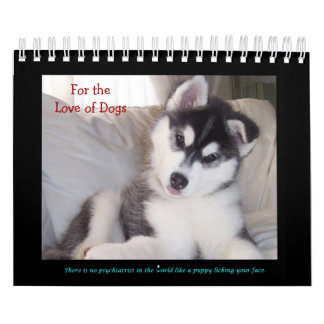 Calendrier Pour l'amour des chiens