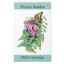 Calendrier Prairie Garden 2024