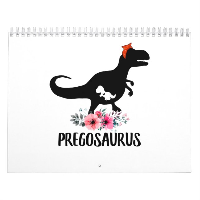 Calendrier Pregosaurus Funny Pregancy Don (Protection)