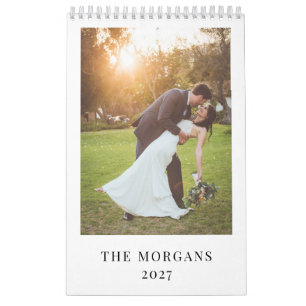 Calendrier Premier Noël de mariage Photo de mariage Cadeau 20
