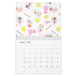 Calendrier Pretty Tooth Fairy Magic Wand White Teeth