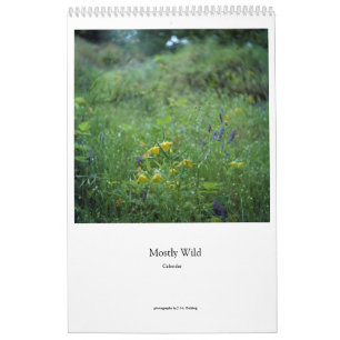 Calendrier principalement Wild (fleurs)