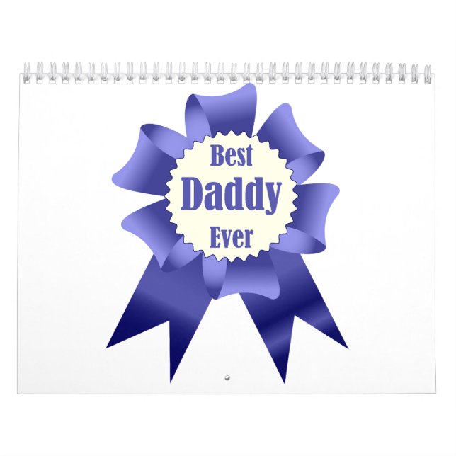 Calendrier Prix Best Daddy Ever pour le Père (Protection)