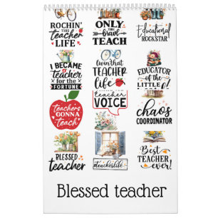 Calendrier Professeur béni