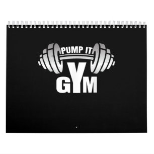Calendrier Pump It Ness Gym Motivation sportive Hommes Femmes