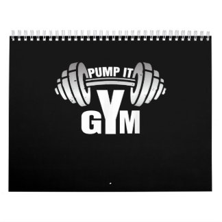 Calendrier Pump It Ness Gym Motivation sportive Hommes Femmes