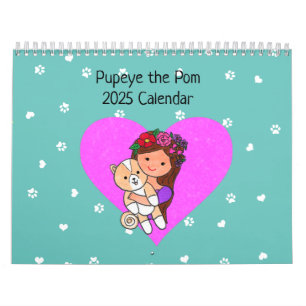 Calendrier Pupeye the Pom Calendar 2025