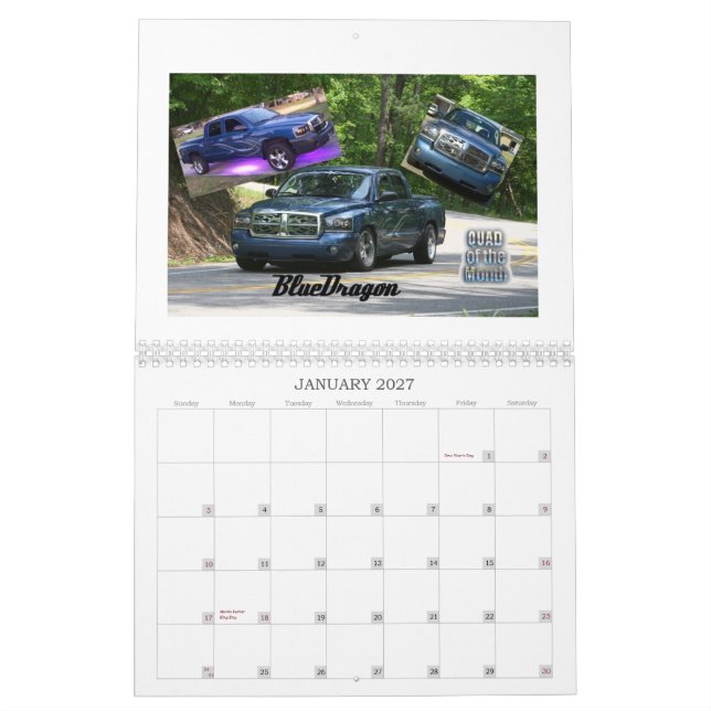 Calendrier quad squad 2011 (Jan 2027)