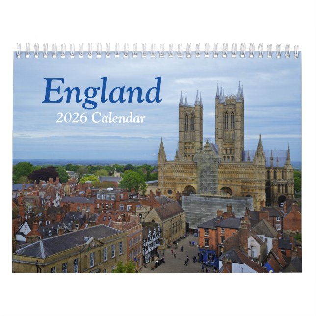 Calendrier Quintessence Angleterre 2026 (Protection)