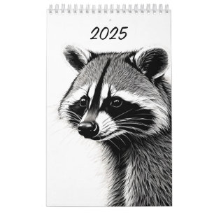 Calendrier Raccoon
