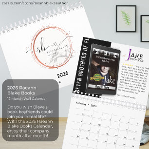 Calendrier Raeann Blake Books 2026