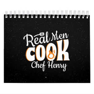 Calendrier Real Men Cook avec citations