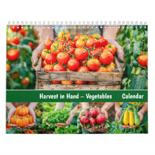 Calendrier Récolte en main – Une année de légumes