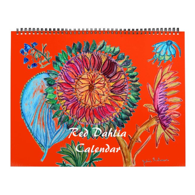 Calendrier Red Dahlia (Protection)