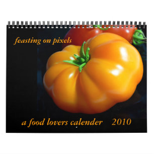 Calendrier régal de pixels, un gourmand calender
