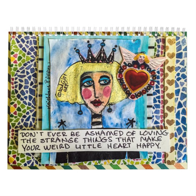 calendrier REMPLI de MAUVAIS ART de FILLE (Protection)