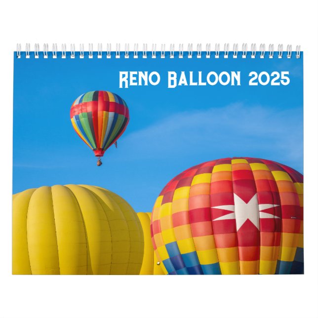 Calendrier Reno Balloon 2025 Calender (Protection)