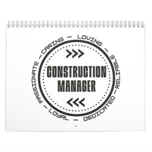 Calendrier Responsable de la construction