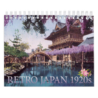 CALENDRIER RETRO JAPON 1920