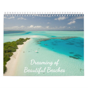 Calendrier Rêver de belles plages 2026