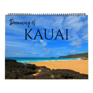 Calendrier rêves de kauai 2027 grand format