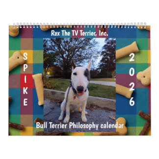 Calendrier Rex The TV Terrier Inc. Spike 2026 Calendar