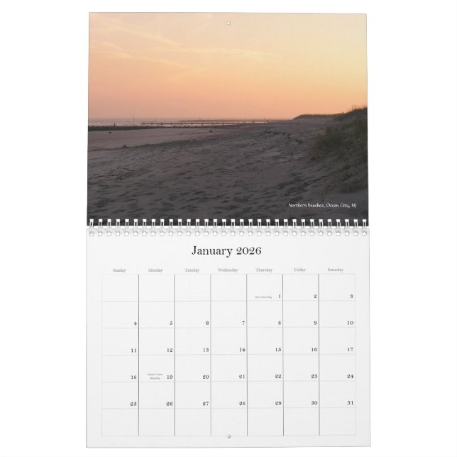 Calendrier Rivage 2011 de NJ (Jan 2026)