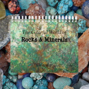 Calendrier Roches et minéraux colorés