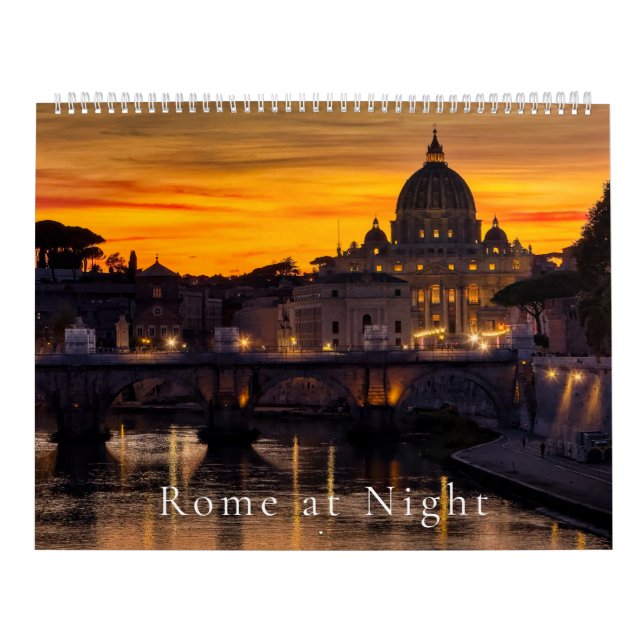 Calendrier Rome la nuit (Protection)