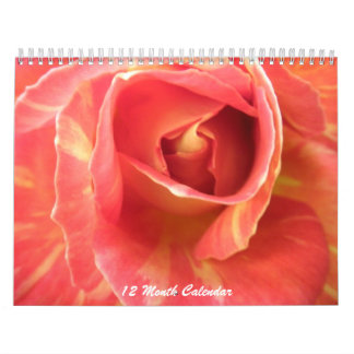 Calendrier rose de fleur de photos de photo de