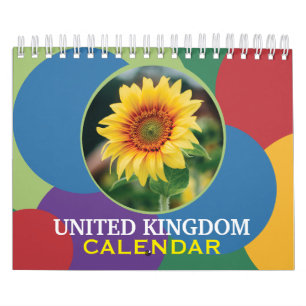 Calendrier Royaume-Uni    Mur 2026