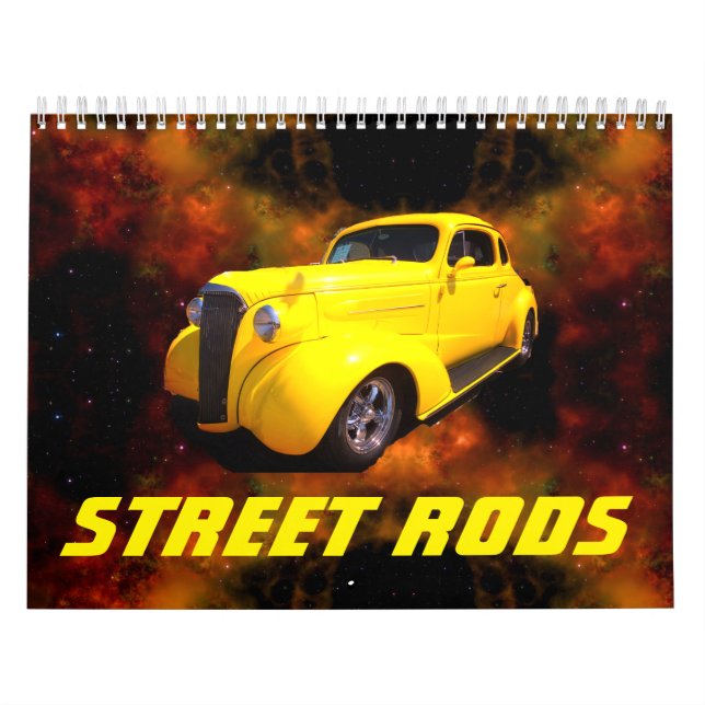 Calendrier Rue vintage Rods (Protection)