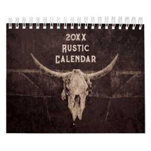 Calendrier Rustic Vintage Country Farm Art 2024