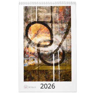 Calendrier Ruth Kedar Art Calendar 2026 in White