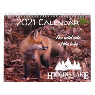 Calendrier S de 2021 de la nature du lac Higgins